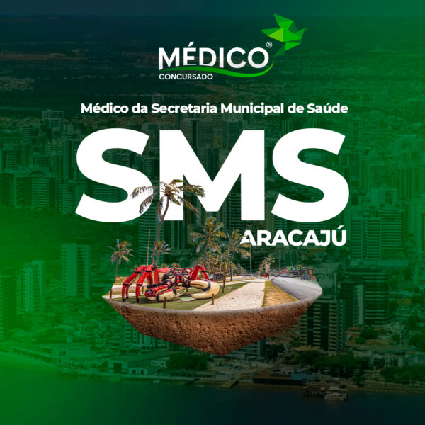 Médico Secretaria Municipal de Saúde de Aracaju: Curso Preparatório Específicas + Inespecíficas - MedicoConcursado® </br> <span class="preco">💳 12 x de R$ 154,93</span>